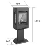 Jotul F 167 BP černý lak