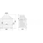 Krbová vložka KAW-MET W1 STANDARD 18kW
