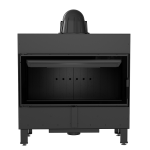 Krbová vložka Kratki LUCY 16kW BLACK