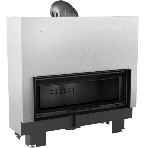 Krbová vložka Kratki MB 100 14kW výsuvná dvířka, černé obložení Termotec