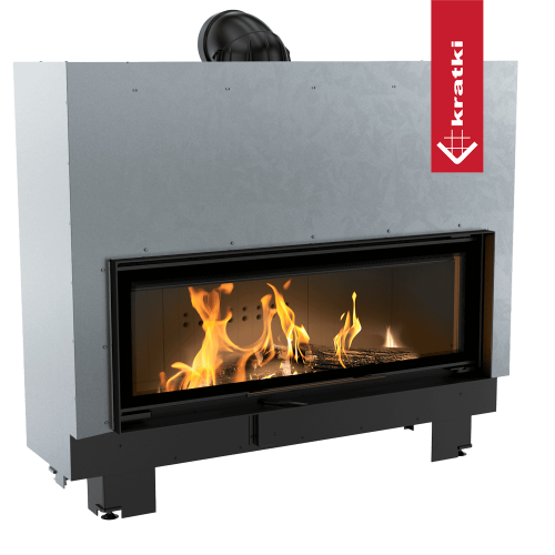 Krbová vložka Kratki MB 100 14kW výsuvná dvířka