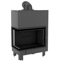 Krbová vložka Kratki MBA 17kW levé BS prosklení černé obložení Termotec