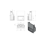 Krbová vložka Kratki OLIWIA16Kw 200 s výsuvem