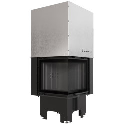 Krbová vložka Kratki VNL 480/480 s výsuvem, černé obložení Termotec