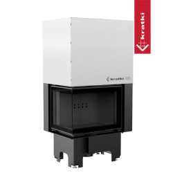 Krbová vložka Kratki VNL 610/430 s výsuvem, černé obložení Termotec