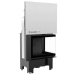Krbová vložka Kratki VNP 700/480 s výsuvem, černé obložení Termotec