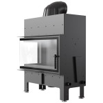 Krbová vložka Kratki FLOKI L Levá 12kW černé obložení Termotec