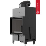 Krbová vložka Kratki FLOKI S PF 8kW černé obložení Termotec, samozavírací dvířka