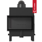 Krbová vložka Kratki FLOKI M Levá 10kW černé obložení Termotec, samozavírací dvířka