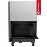 Krbová vložka Kratki MBM 10kW pravé BS prosklení s výsuvem, černé obložení Termotec