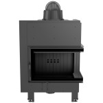 Krbová vložka Kratki MBM 10kW pravé BS prosklení, ohýbané sklo, černé obložení Termotec