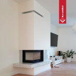 Krbová vložka Kratki MBM 10kW levé BS prosklení s výsuvem