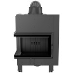 Krbová vložka Kratki MBM 10kW levé BS prosklení, ohýbané sklo, černé obložení Termotec