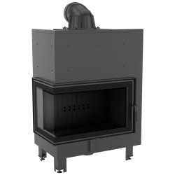 Krbová vložka Kratki MBO 15kW levé BS prosklení, černé obložení Termotec