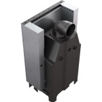 Krbová vložka Kratki MBZ 13kW s výsuvem, černé obložení Termotec