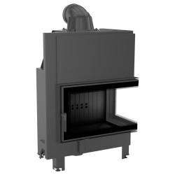 Krbová vložka Kratki MBO 15kW pravé BS prosklení, černé obložení Termotec