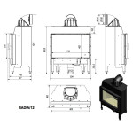 Krbová vložka Kratki Nadia 12