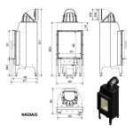 Krbová vložka Kratki Nadia 8
