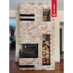 Litinová krbová vložka Kratki SIMPLE 8kW 200 Levá