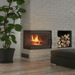 Litinová krbová vložka Kratki SIMPLE 8kW 200 Levá samozavírací dvířka