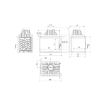 Krbová vložka Kratki SIMPLE 15kW 200 levá