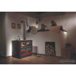 Sporák KVS Moravia Klaudie VSP 9112 bordó, pravý