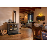 Sporák KVS Moravia Klaudie VSP 9112 černý, pravý