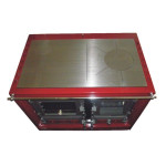 Sporák KVS Moravia Klaudie VSP-9112 antracit, levý