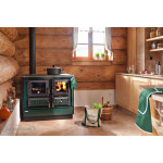 Sporák KVS Moravia Klaudie VSP 9112 zelený, levý