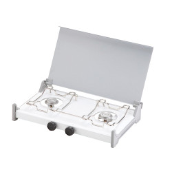Plynový stolní vařič Riga 2 hořáky vysokotlaký
