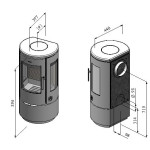 Litinová kamna MORSO 7440