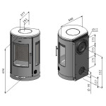 Litinová kamna MORSO 7470