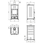 Nordica Fedora steel s varnou plotnou - Černá