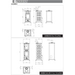 Nordica Gemma Lean s ohřívací plotnou - Bílá