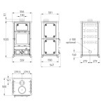 Nordica Fedora s varnou plotnou - Bordó
