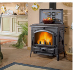 Nordica Isotta Con Cerchi s varnou plotnou - Černá