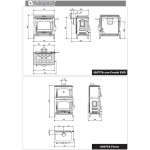 Nordica Isotta Con Cerchi s varnou plotnou - Černá