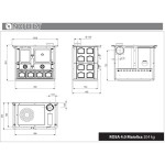 Nordica Rosa Maiolica - Bílá