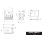 Nordica Rosetta.16 Maiolica - Bordó