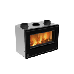 Nordica INSERTO 80 Crystal EVO VENTILATO - černá