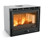 Nordica INSERTO 70 VENTILATO - černá