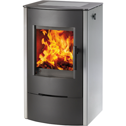 Haas Sohn FIREPOT se sklokeramickou deskou nerez