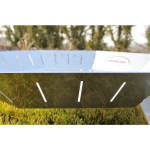 AMPHORA Zahradní ohniště nerezové