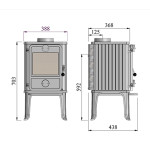 Litinová kamna MORSO 1010
