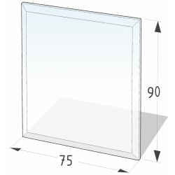 Podkladové tvrzené sklo pod kamna Lienbacher 21.02.898.2