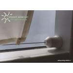 Sluneční plachta 420x140 cm světle slonovinová