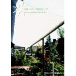 Sluneční plachta 420x140 cm světle slonovinová