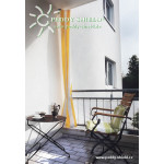 Sada napínací techniky se šikmou sluneční plachtou – barva šedá