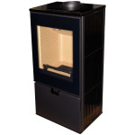 Krbová kamna Thorma CREMONA TOP černá/černá keramika