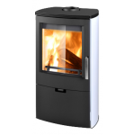 Kachlová kamna Thorma FALUN II černý/bílý